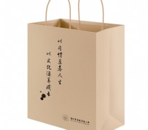 高檔牛皮紙手提袋