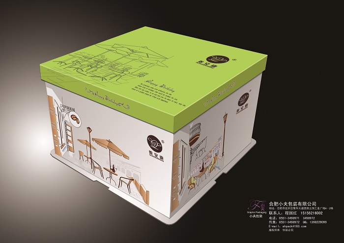 方形蛋糕盒|蛋糕盒定制