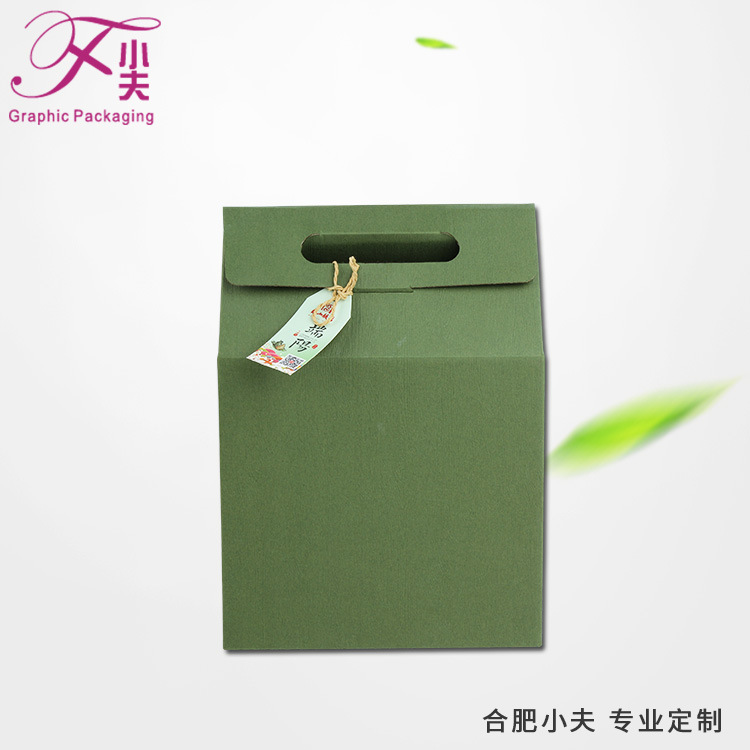 酒店粽子禮盒定制，酒店粽子包裝禮盒定制生產(chǎn)廠家，合肥小夫包裝
