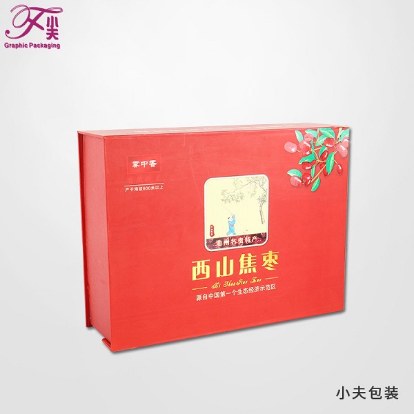 土特產(chǎn)禮盒訂制生產(chǎn)廠(chǎng)家-西山焦棗禮盒