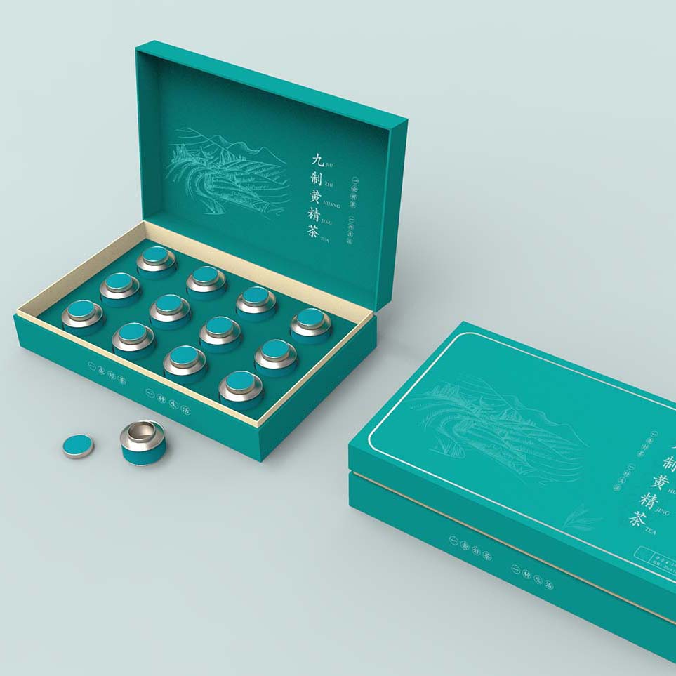 小罐茶茶葉包裝盒 茶葉禮品包裝盒 廠家生產(chǎn)